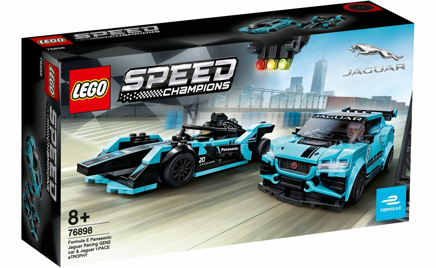 [飛米樂高積木磚賣店] LEGO 76898 Speed-捷豹GEN2 & eTROPHY