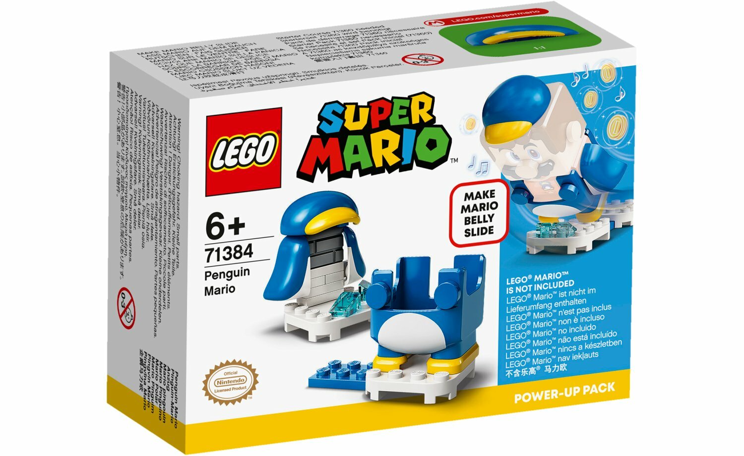[飛米樂高積木磚賣店] LEGO 71384 Mario-企鵝瑪利歐 Power-Up 套裝