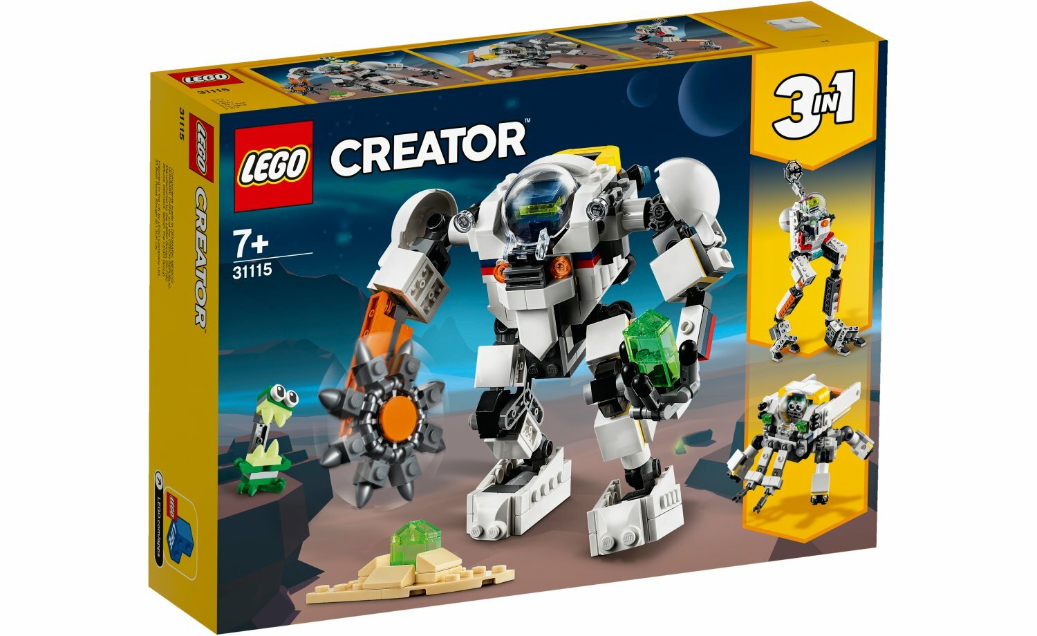 [飛米樂高積木磚賣店] LEGO 31115 Creator-太空採礦機械人