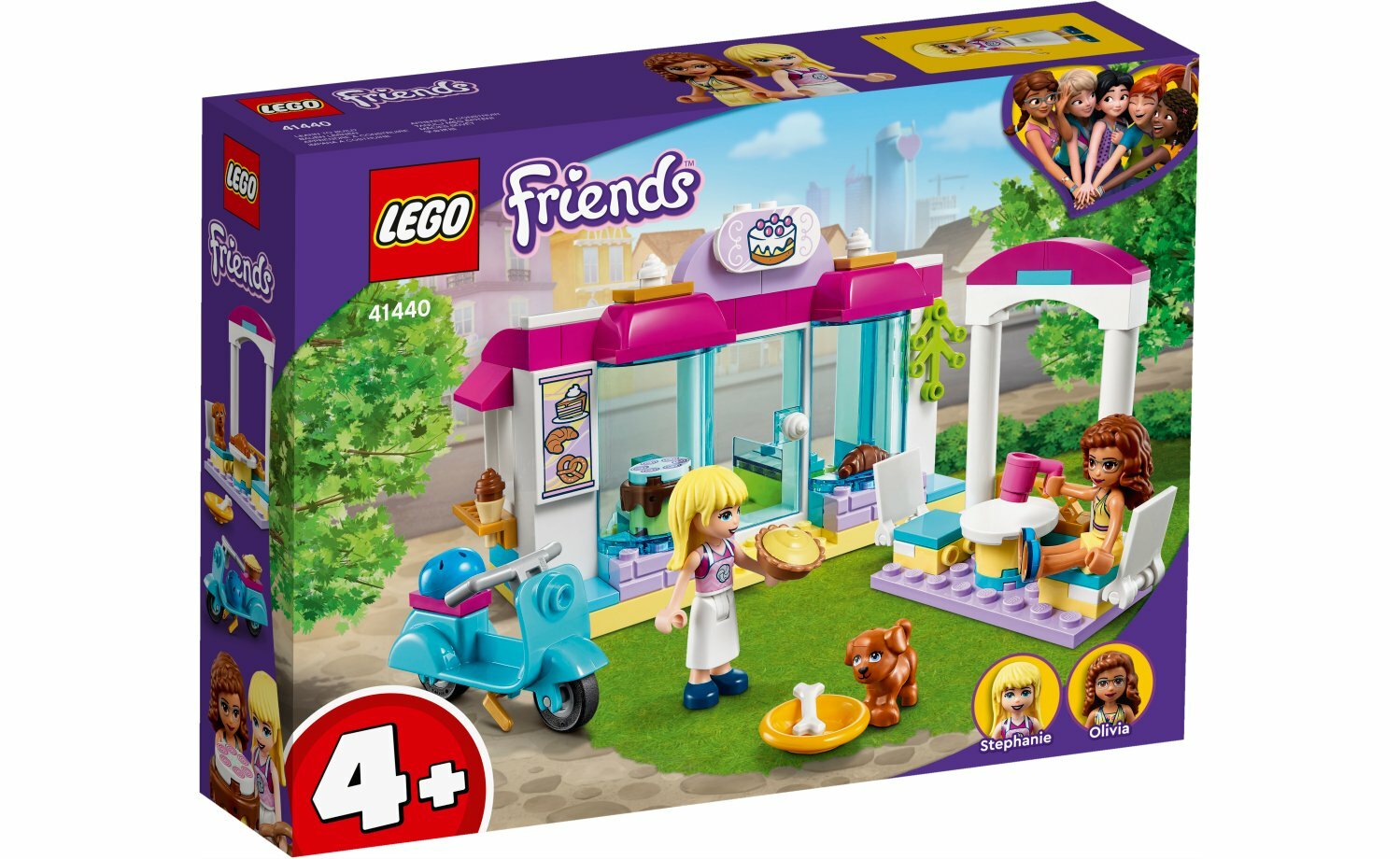 [飛米樂高積木磚賣店] LEGO 41440 女生好朋友系列-心湖城麵包店