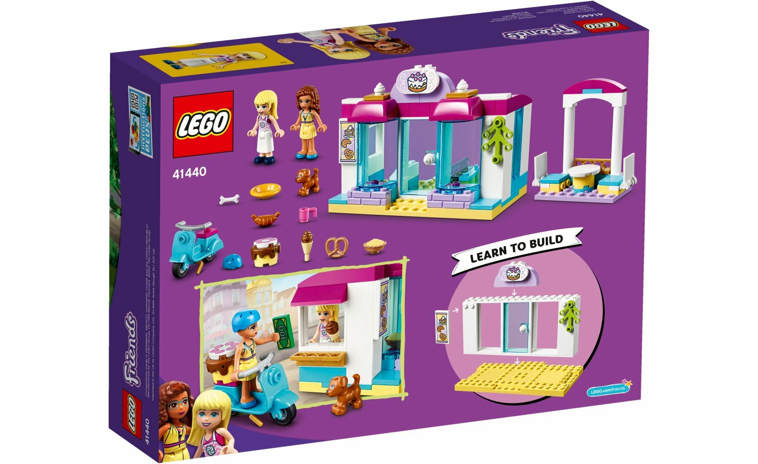 [飛米樂高積木磚賣店] LEGO 41440 女生好朋友系列-心湖城麵包店