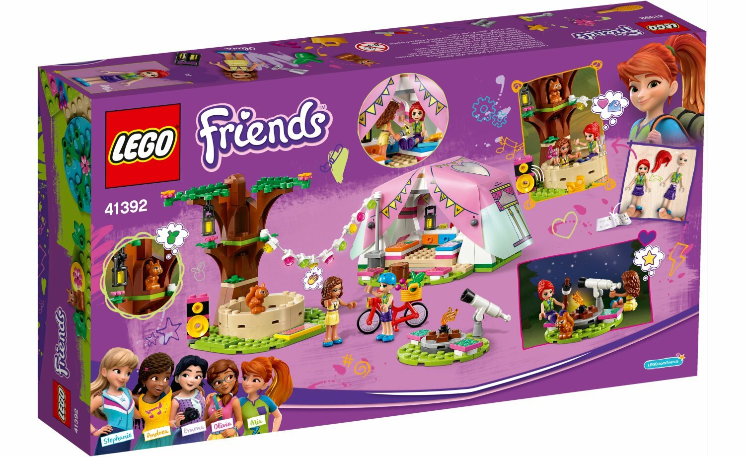 [飛米樂高積木磚賣店] LEGO 41392 女生好朋友系列 大自然豪華露營