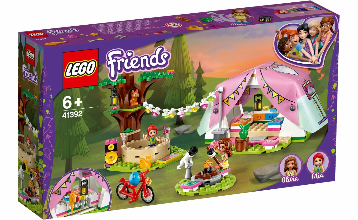 [飛米樂高積木磚賣店] LEGO 41392 女生好朋友系列 大自然豪華露營