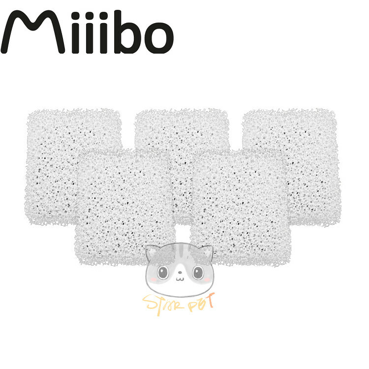 Miiibo Replaceable Sponge 5pcs