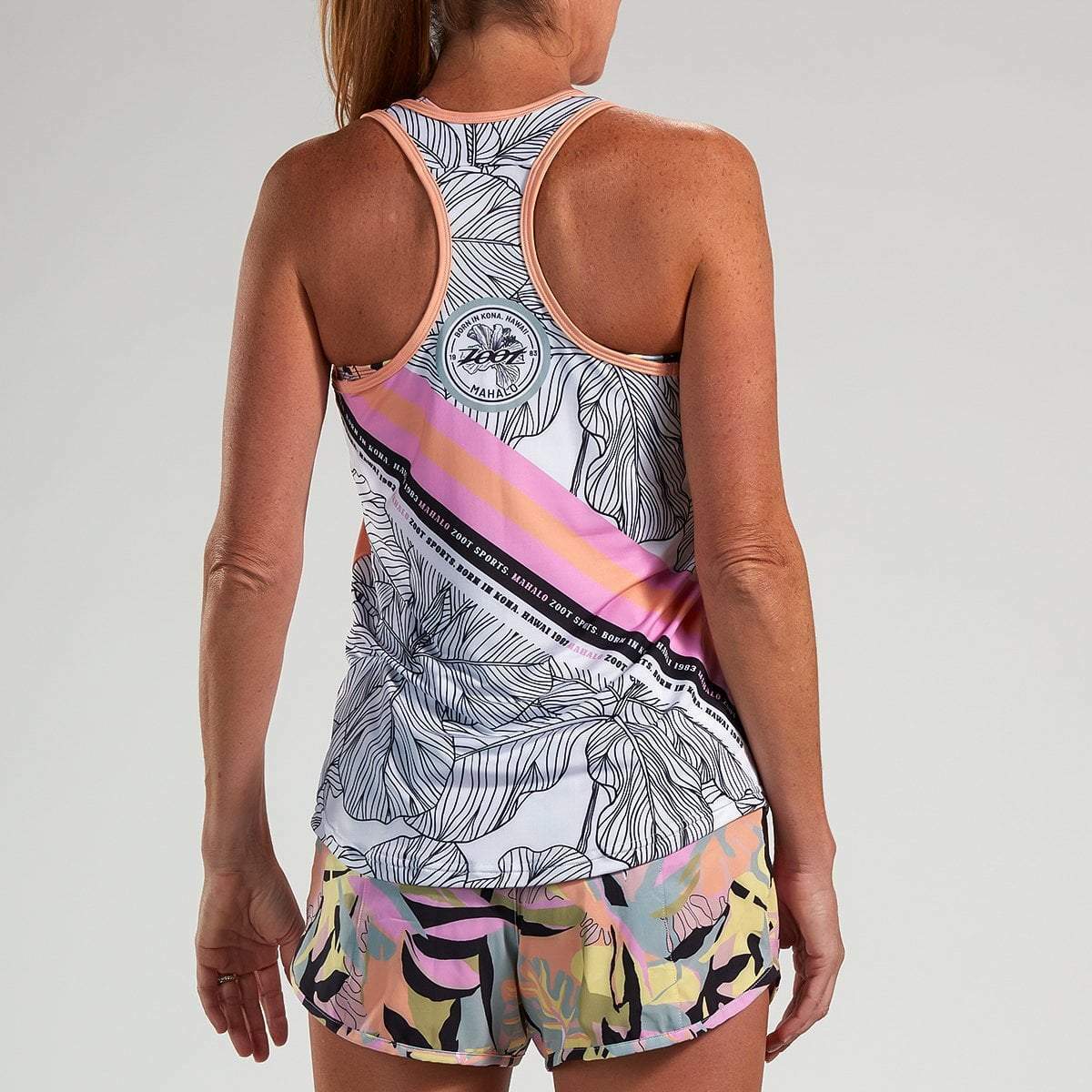 Zoot Mahalo Coral Run Singlet Women