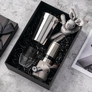 【Gift Box Set】Reddot Design Award Icony Mug with Grinder