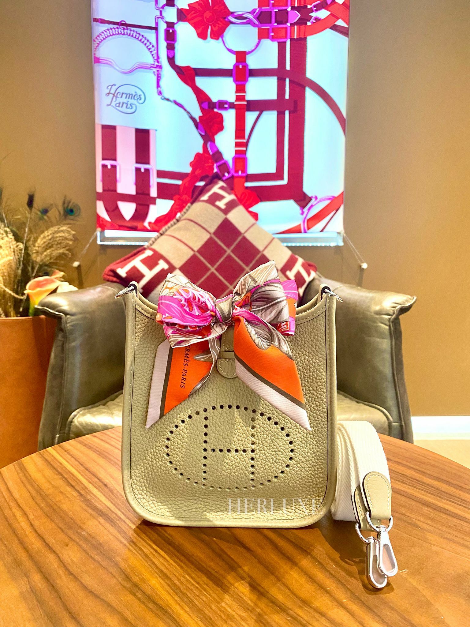 Evelyne mini S2 trench ck tc K  (一代：肩帶長105cm）