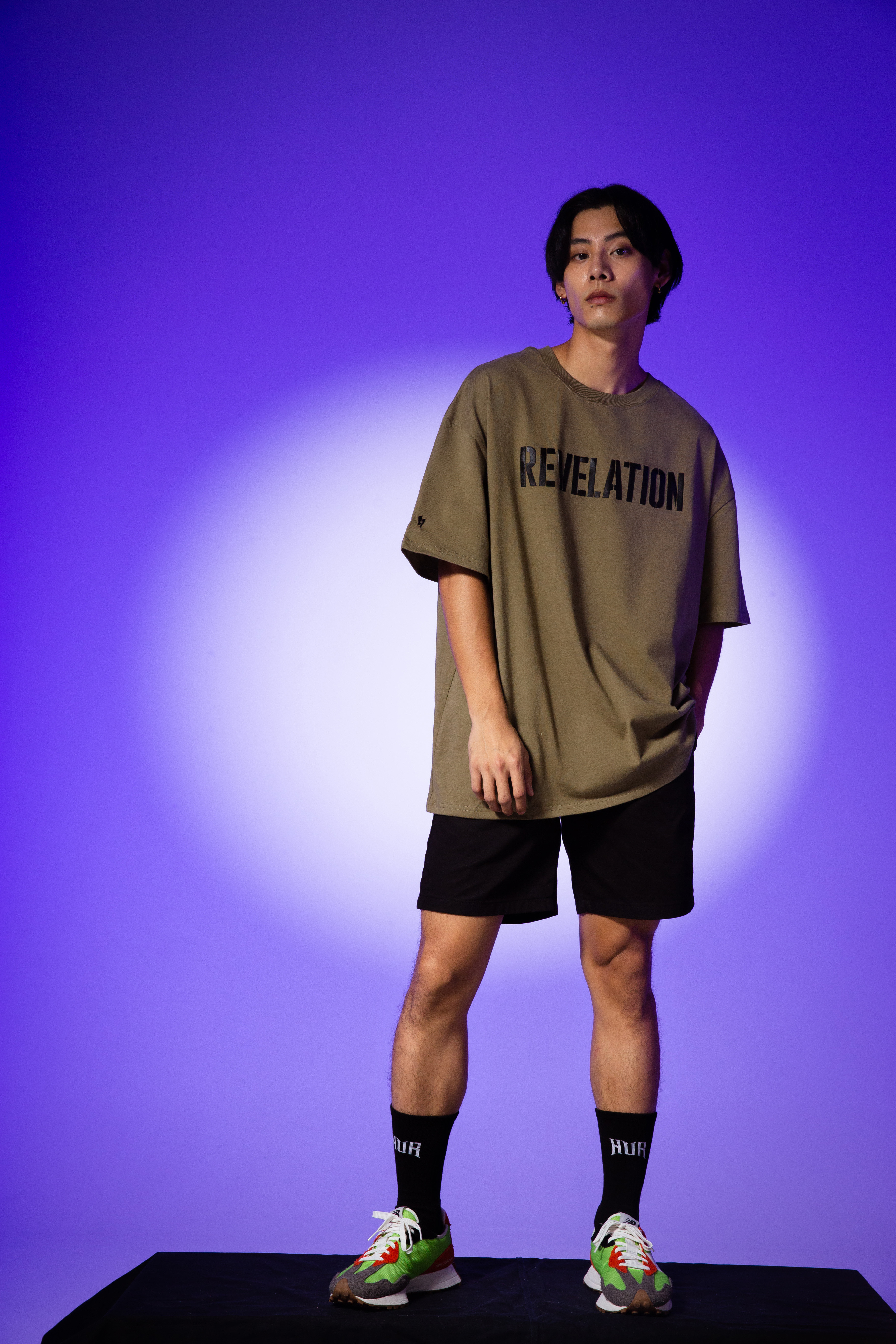 HUR 啟示錄長襪-黑色