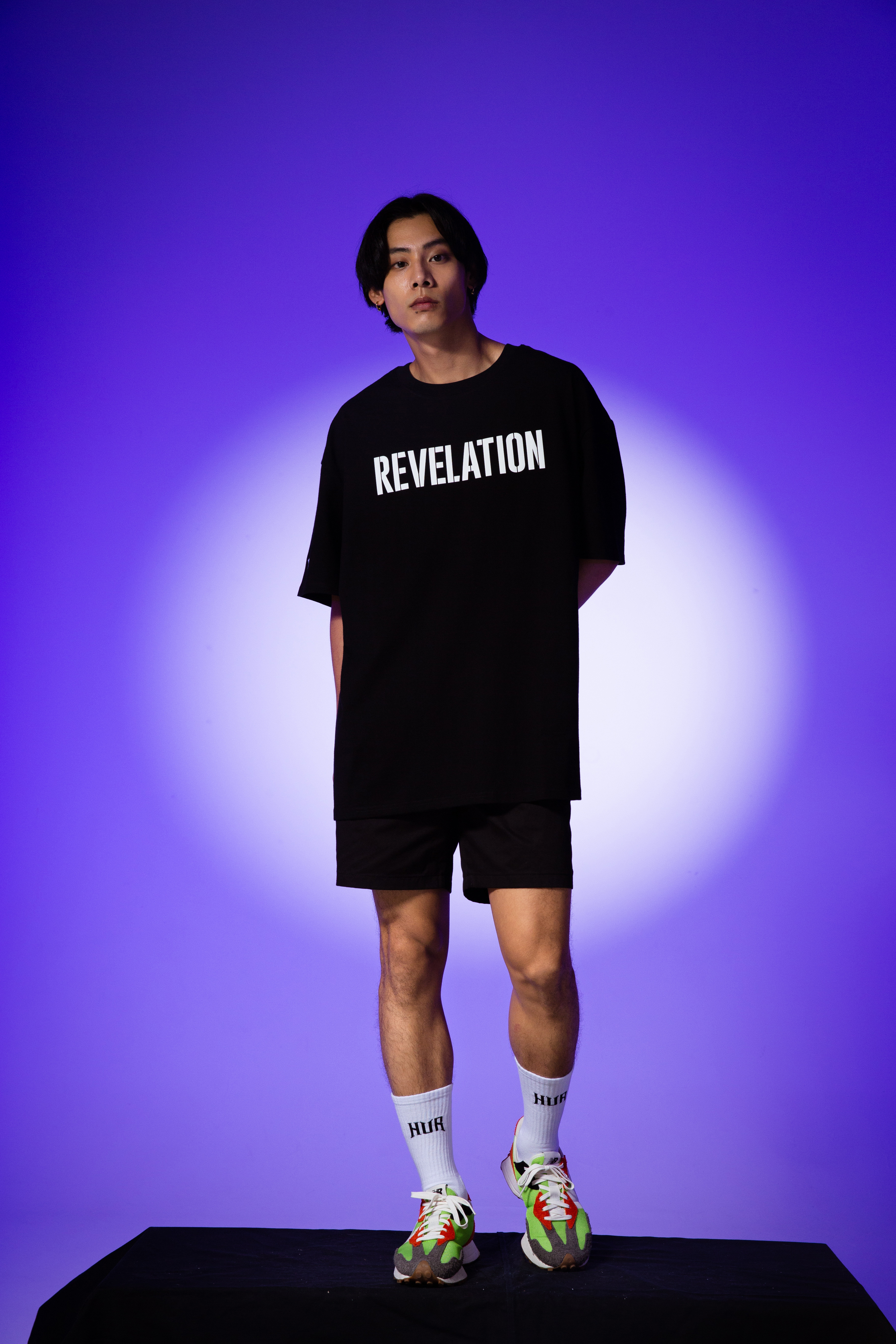 HUR 啟示錄長襪-白色