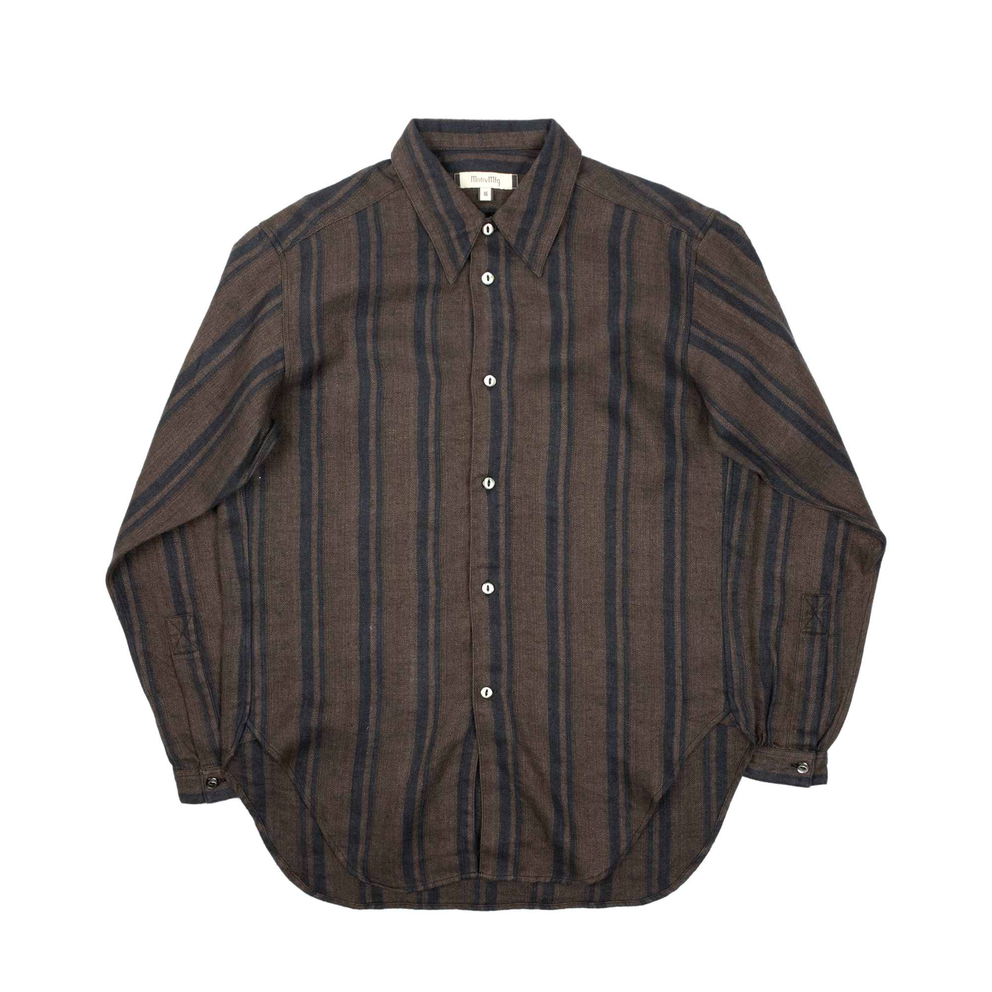 MotivMfg - Morgen Shirt (Black on Brown)