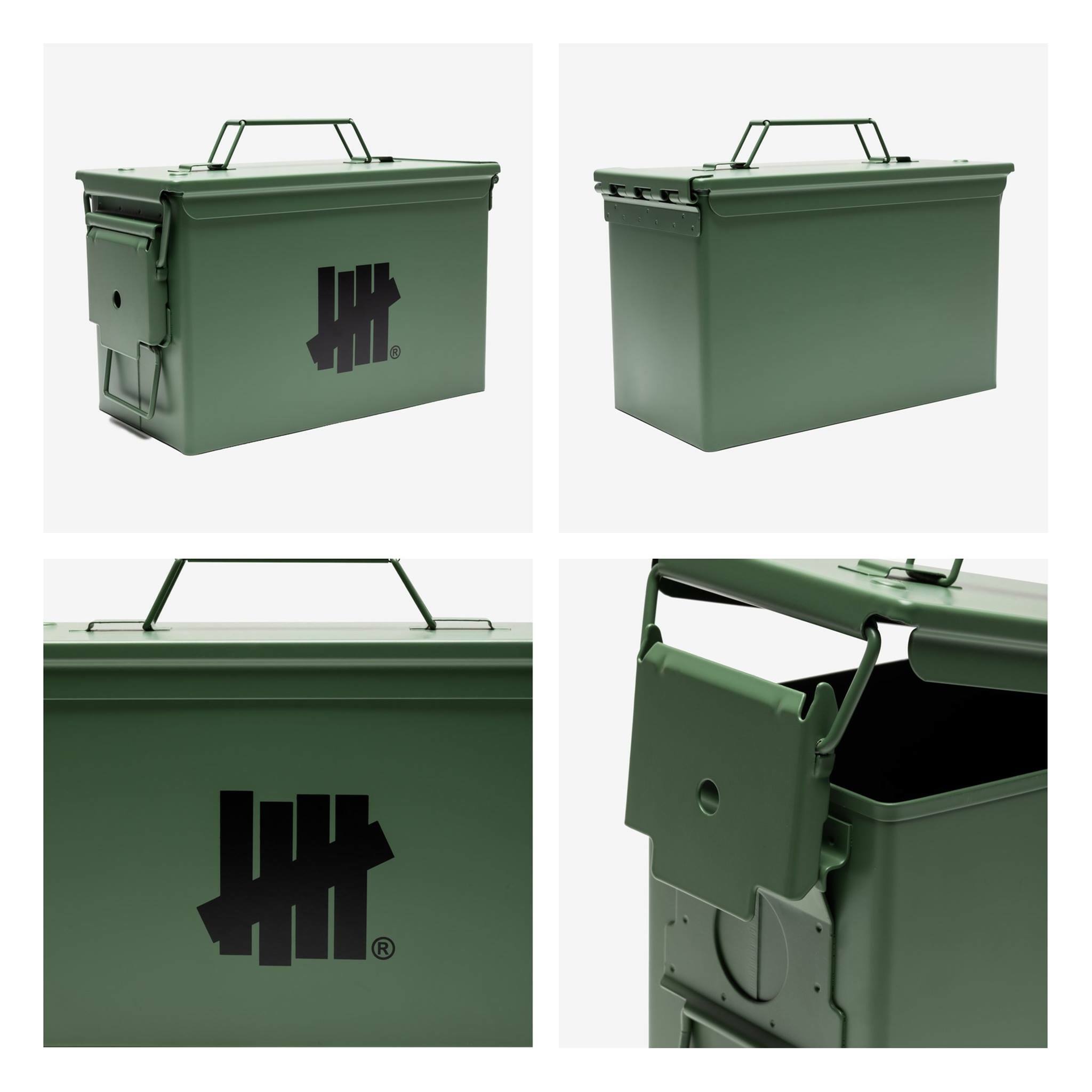 2023SS UNDEFEATED AMMO BOX 金屬 收納箱 整理箱 柵欄 LOGO 子彈箱 鐵箱 現貨
