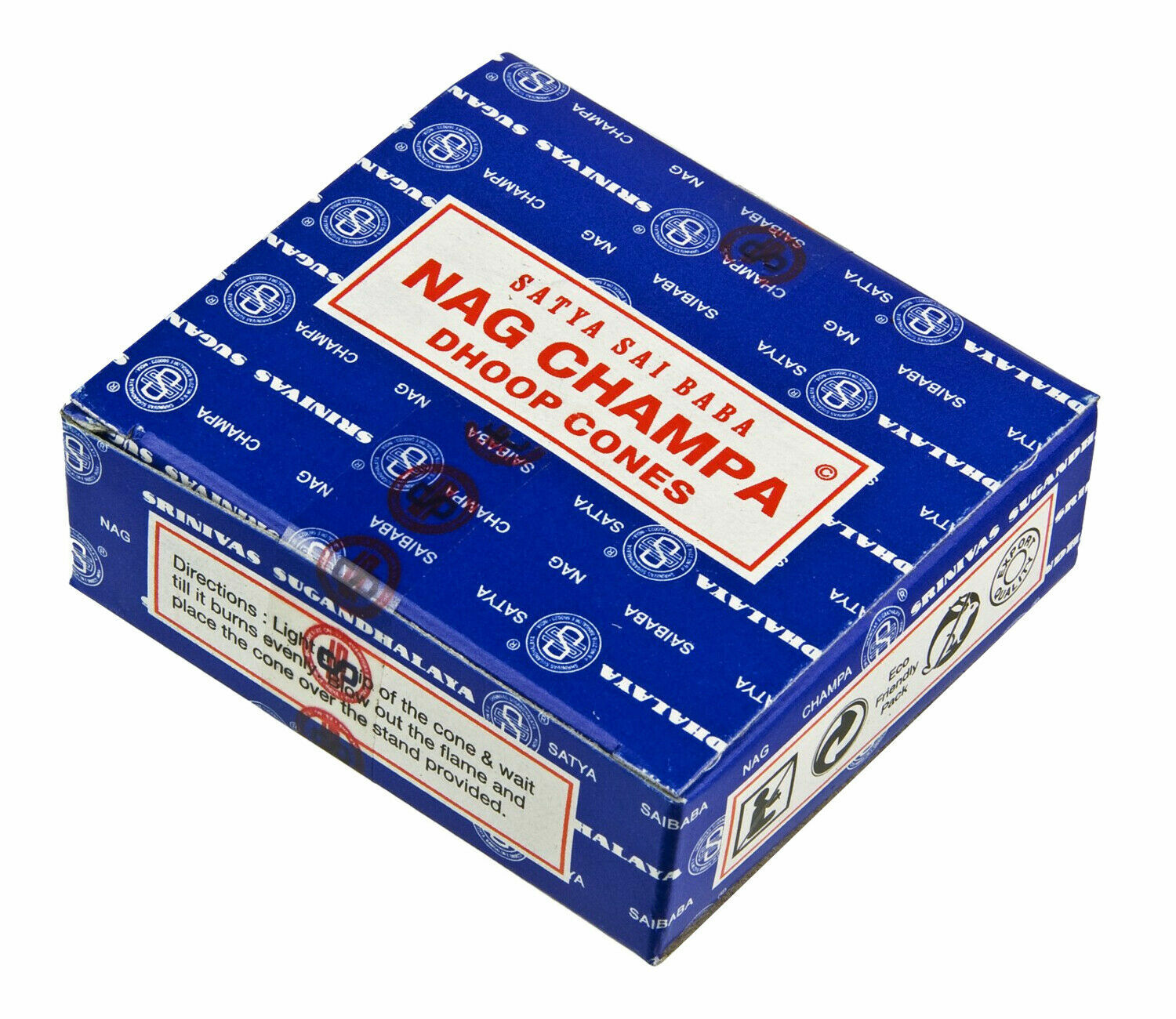 SATYA CONE INCENSE - NAG CHAMPA 12 CONES