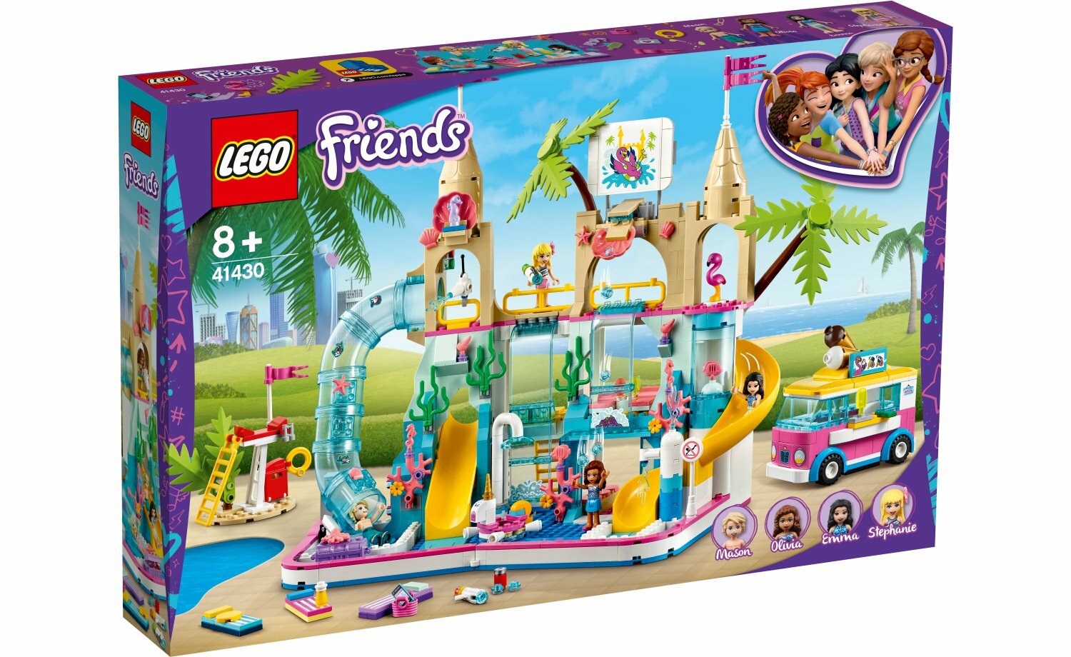 [飛米樂高積木磚賣店] LEGO 41430 女生好朋友系列 夏日水上樂園