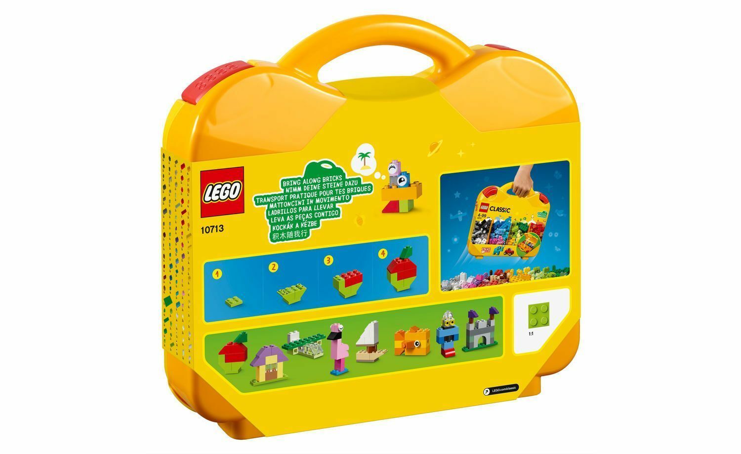 [飛米樂高積木磚賣店] LEGO 10713 Classic-創意手提箱