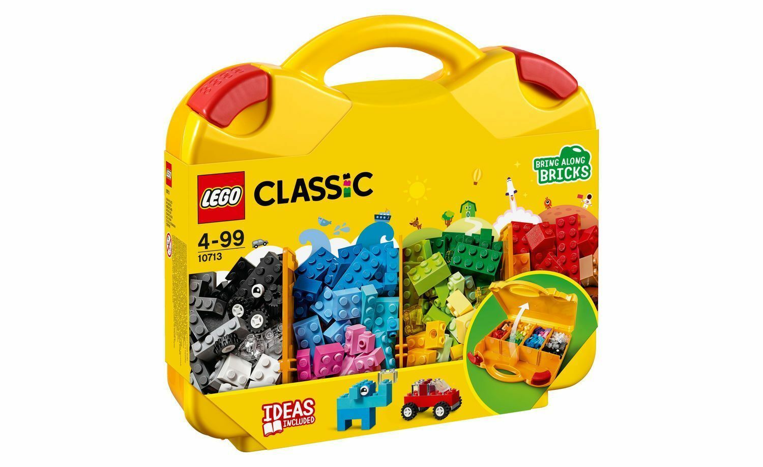 [飛米樂高積木磚賣店] LEGO 10713 Classic-創意手提箱