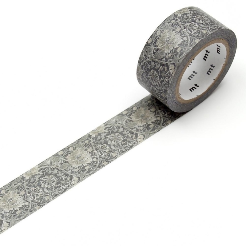 MT x William Morris 和紙膠帶 忍冬墨鬱金香