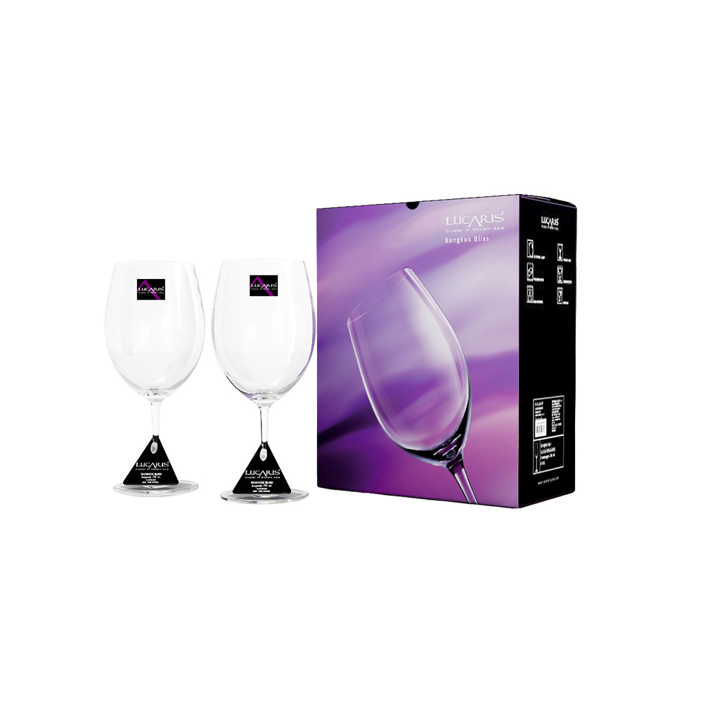 Lucaris Bangkok Bliss 系列 Bordeaux 紅酒杯套裝（2件裝）