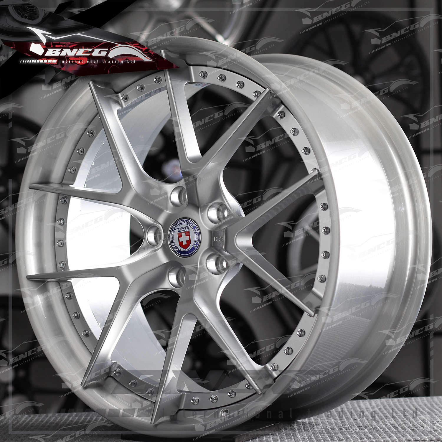 兩片式 萬噸鍛造工藝輪圈 HRE-S101 品牌訂製鋁圈 改裝 高強度 輕量化 客製化 訂製鋁圈