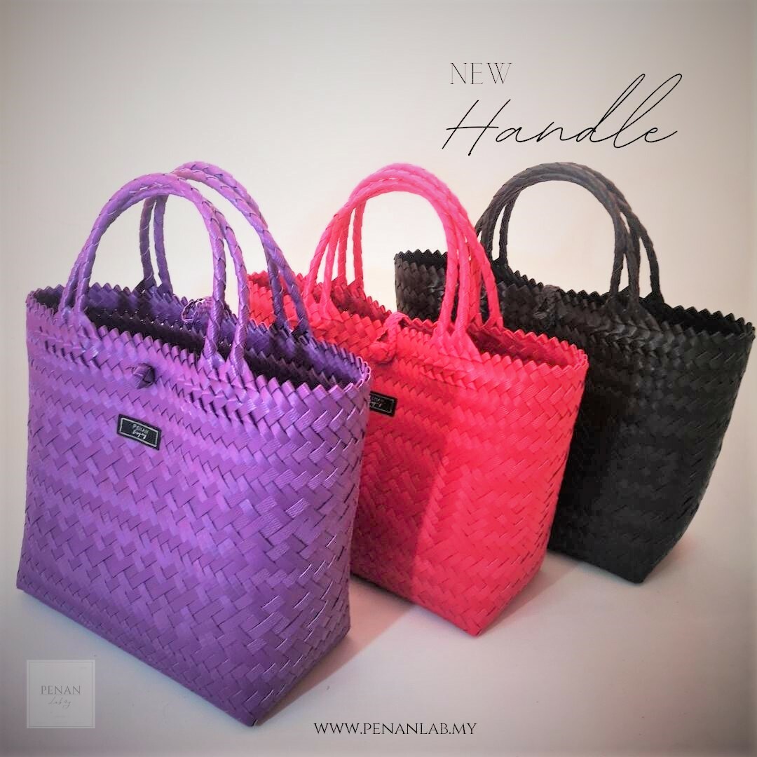 Penan Tote ZigZag (back white) Penan Tote ZigZag (back white)