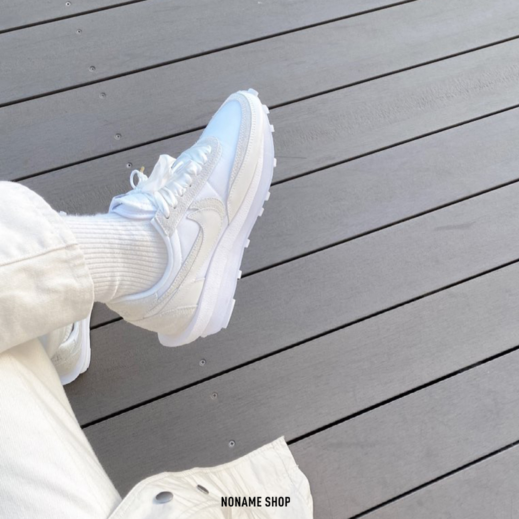 SACAI X NIKE LDWaffle 聯名 解構 雙勾 白灰 (男/女 同款)