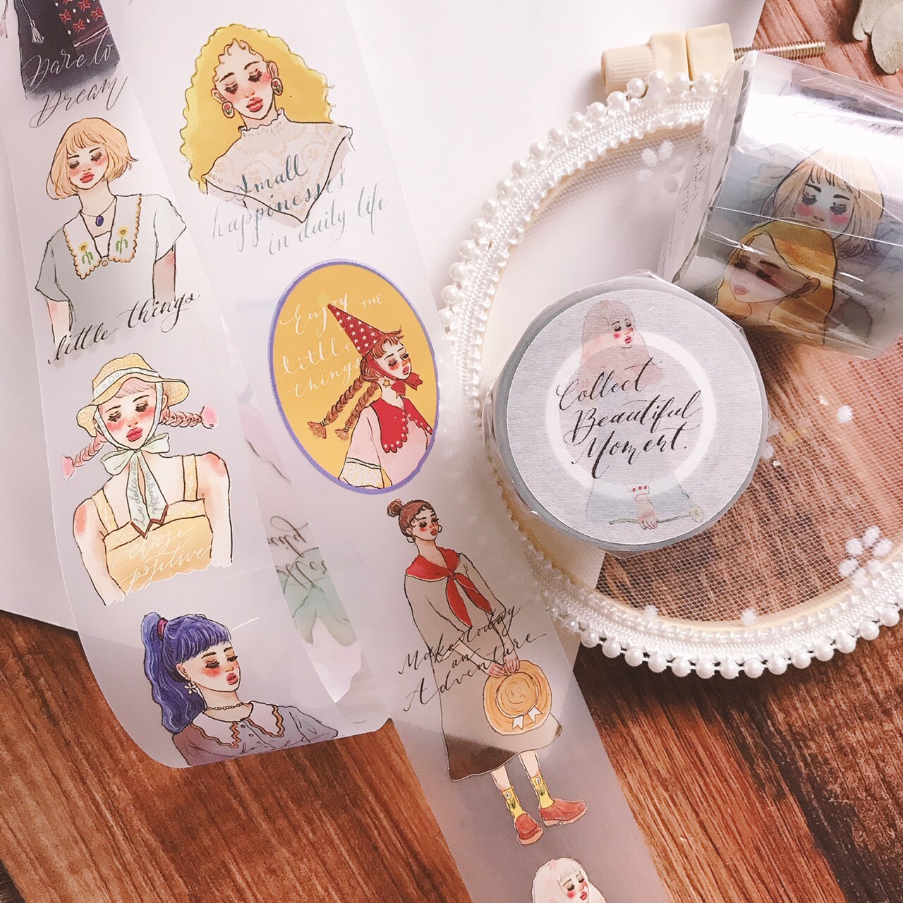 甜蜜生活｜百花之歌 霧面PET膠帶