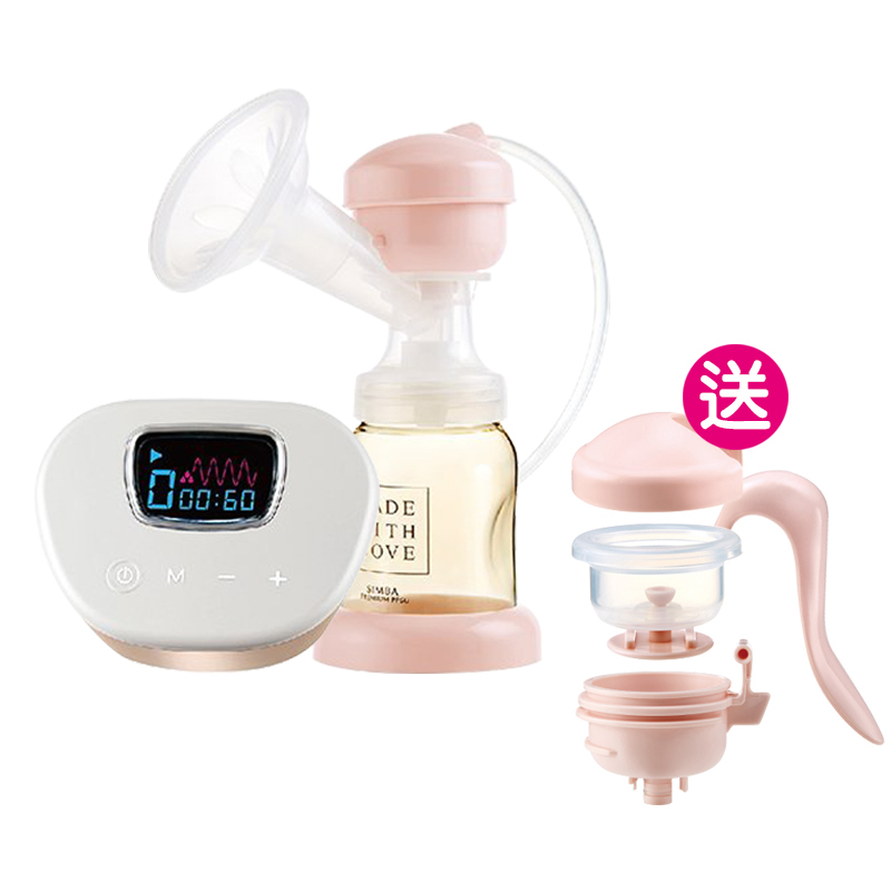 Simba 小獅王辛巴 iFeed極美機超靜音電動吸乳器【贈配件五件組】