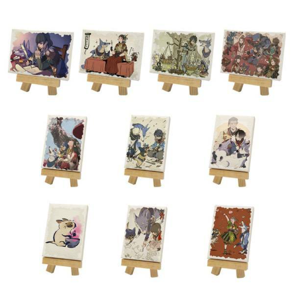 Capcom 代理版 盒玩 魔物獵人Rise 迷你裝飾 畫板 隨機出貨