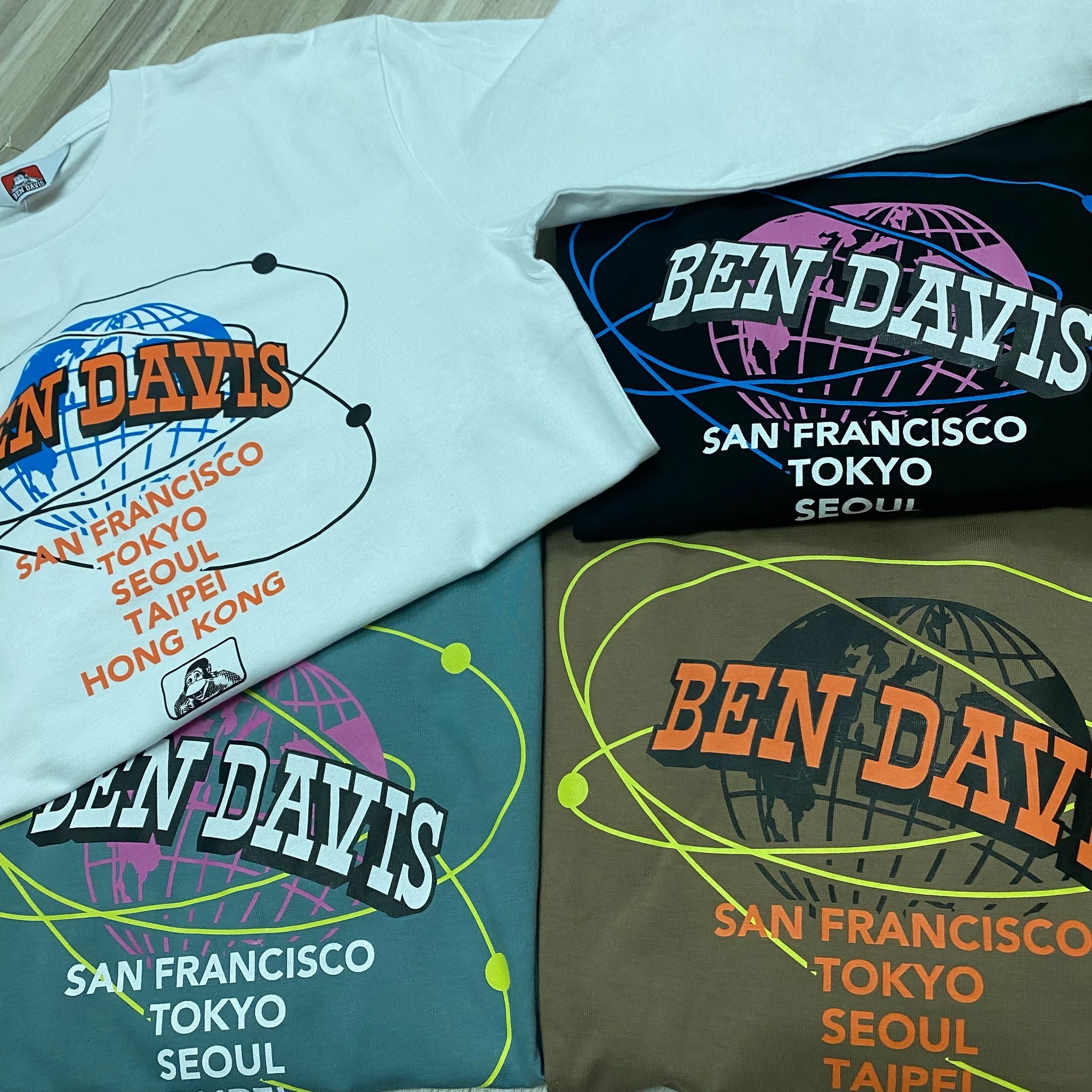 [現貨]  Ben Davis Print Long Tee BDZ1-1014