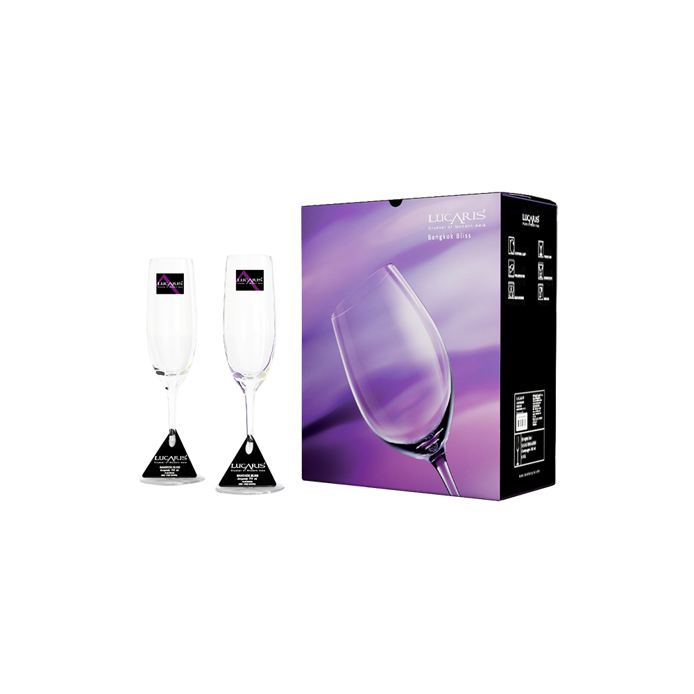Lucaris Bangkok Bliss 系列香檳杯套裝（2件裝）