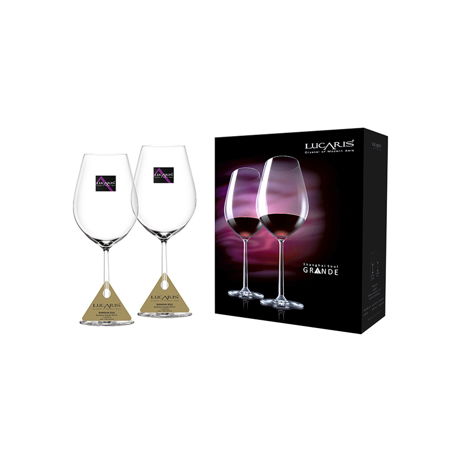 Lucaris Shanghai Soul 系列 Bordeaux Grande 紅酒杯套裝（2件裝）