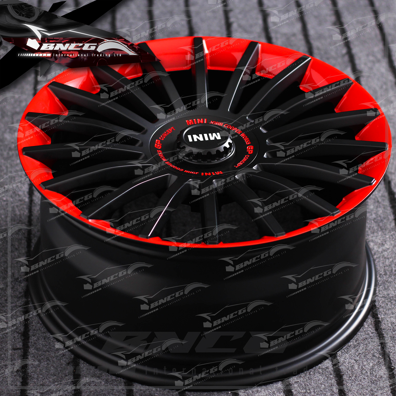 單片式 萬噸鍛造工藝輪圈 MINI Cooper 改裝 高強度 輕量化 客製化 訂製鋁圈