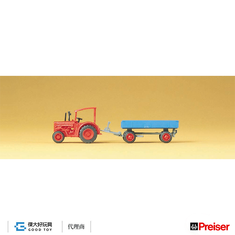 Preiser 79502 (N) 帶拖車的拖拉機