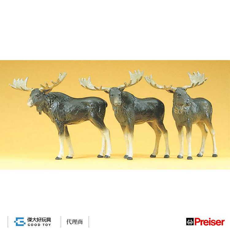 Preiser 20393 (HO) 動物-麋鹿