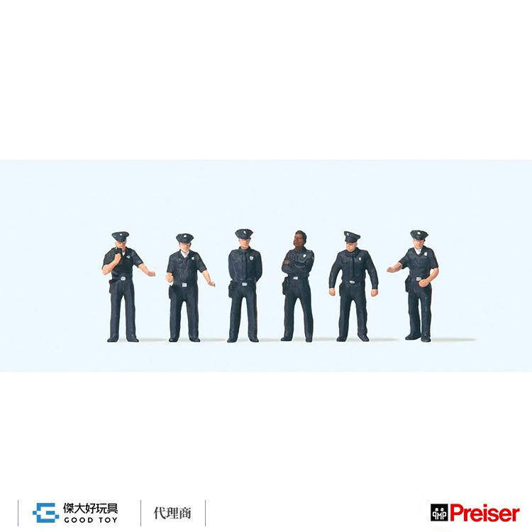 Preiser 10799 (HO) US City Police 