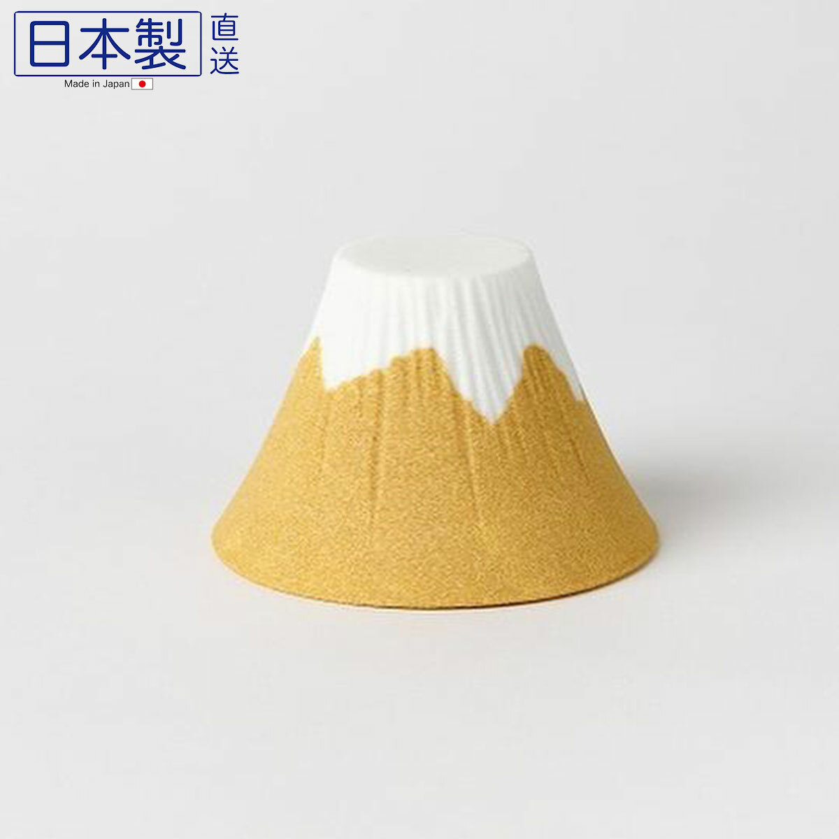 日本COFIL Fuji 富士山陶瓷咖啡濾杯 (黃色) (日本製)