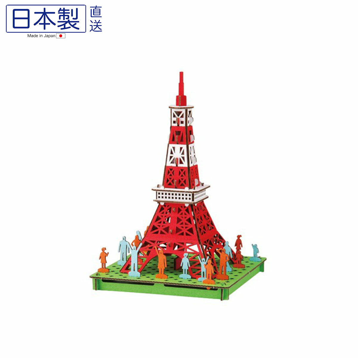 日本PusuPusu 3D Line 紙板工藝擺設 (東京鐵塔) (日本製)