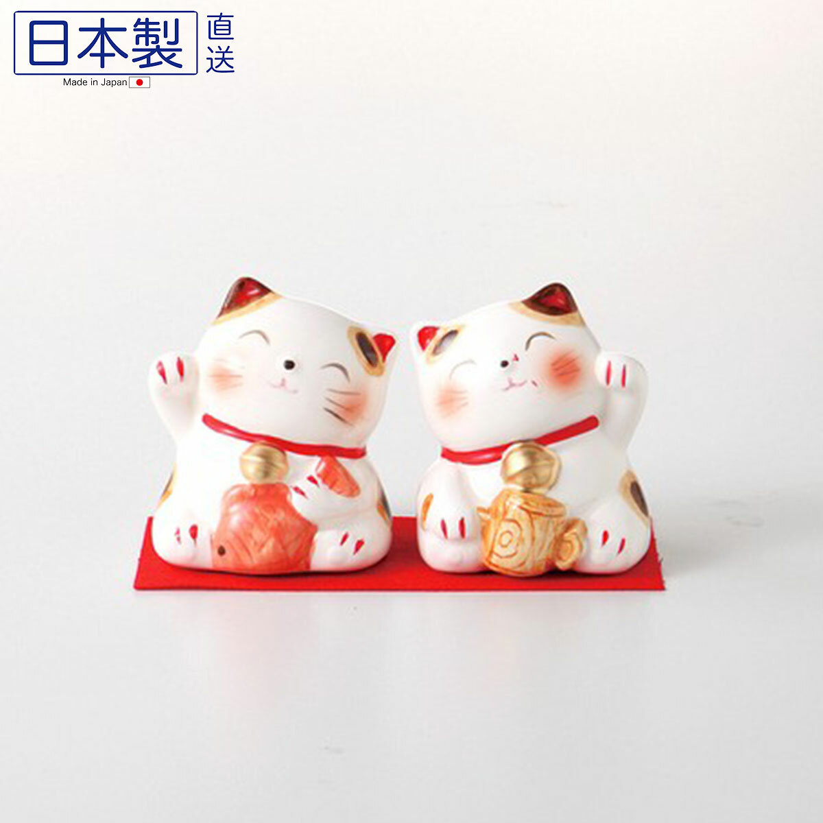 日式恵比壽祝賀招財貓 (日本製)