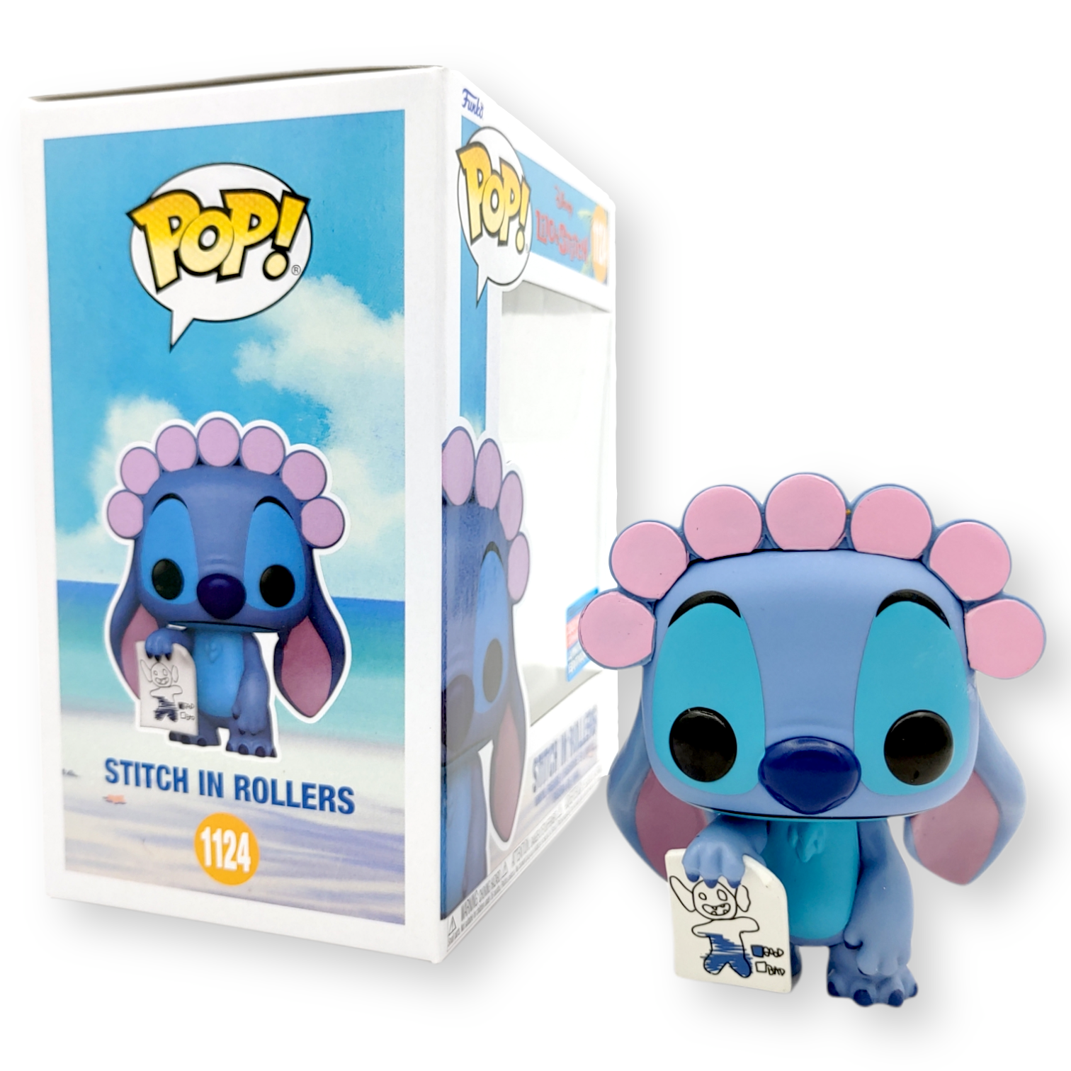 FUNKO POP<扮嘢小魔星>史迪仔(捲髮)-No.1124