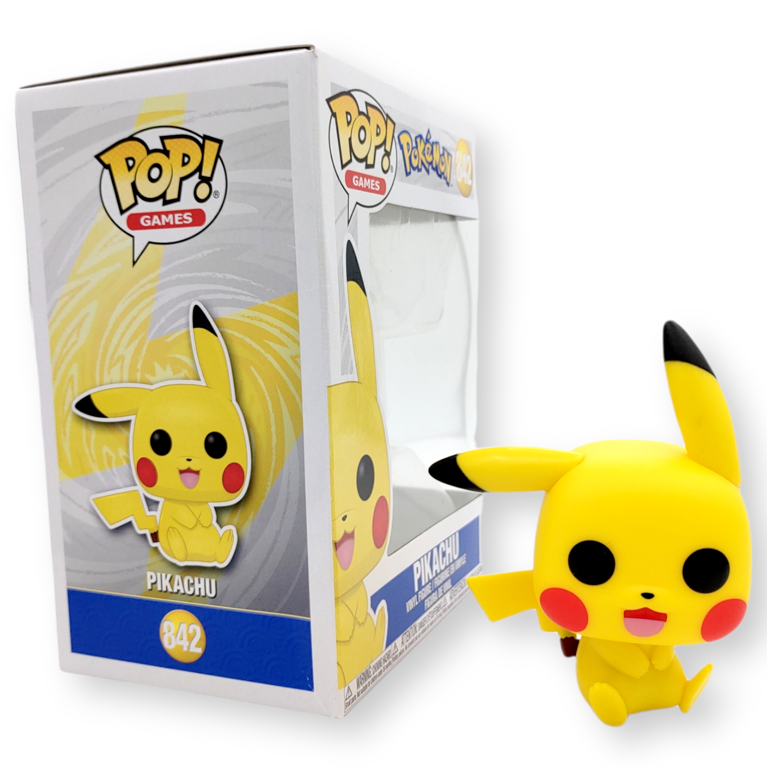 FUNKO POP <寵物小精靈>比卡超(坐著)-No.842