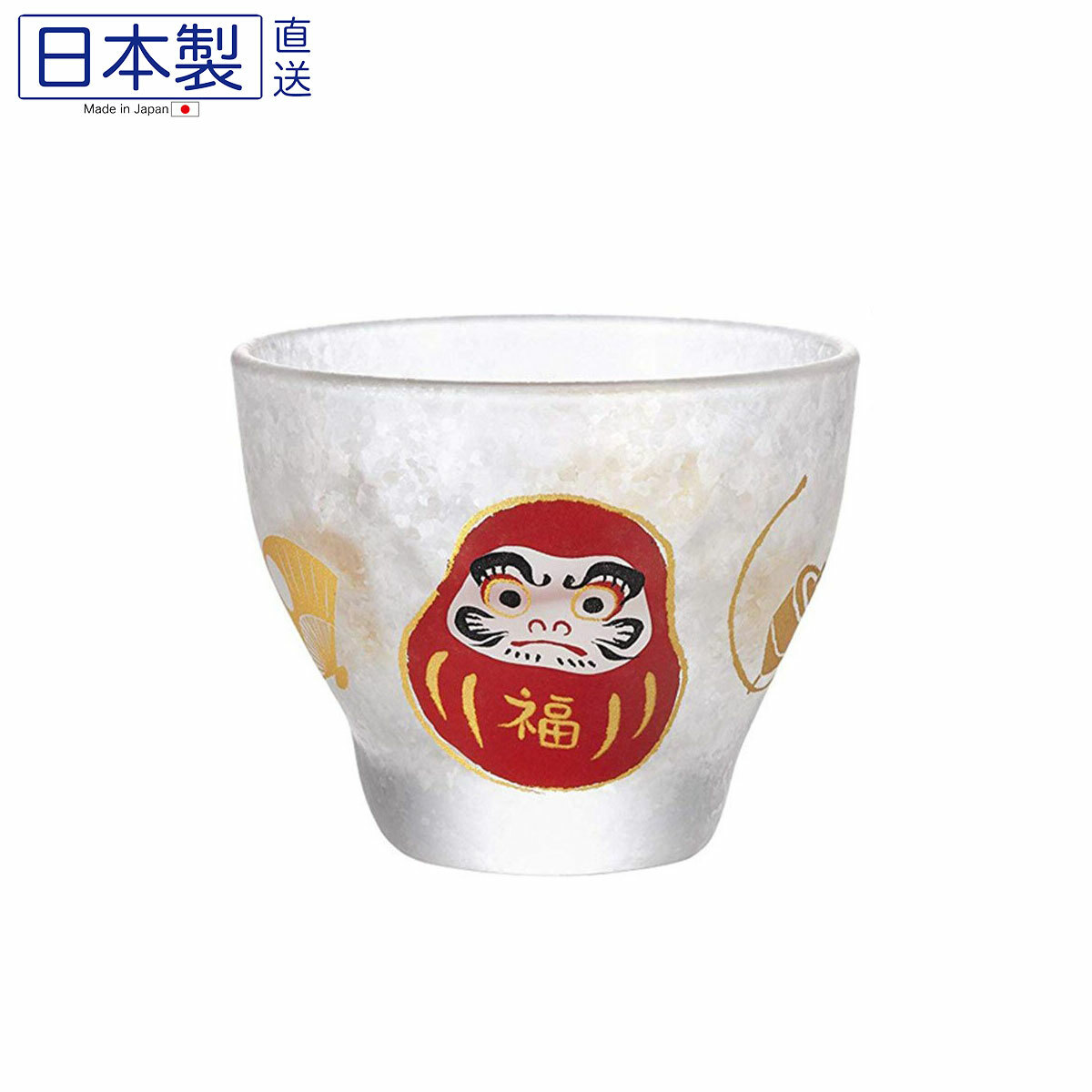 日式MONO玻璃清酒杯 (達摩) (日本製)