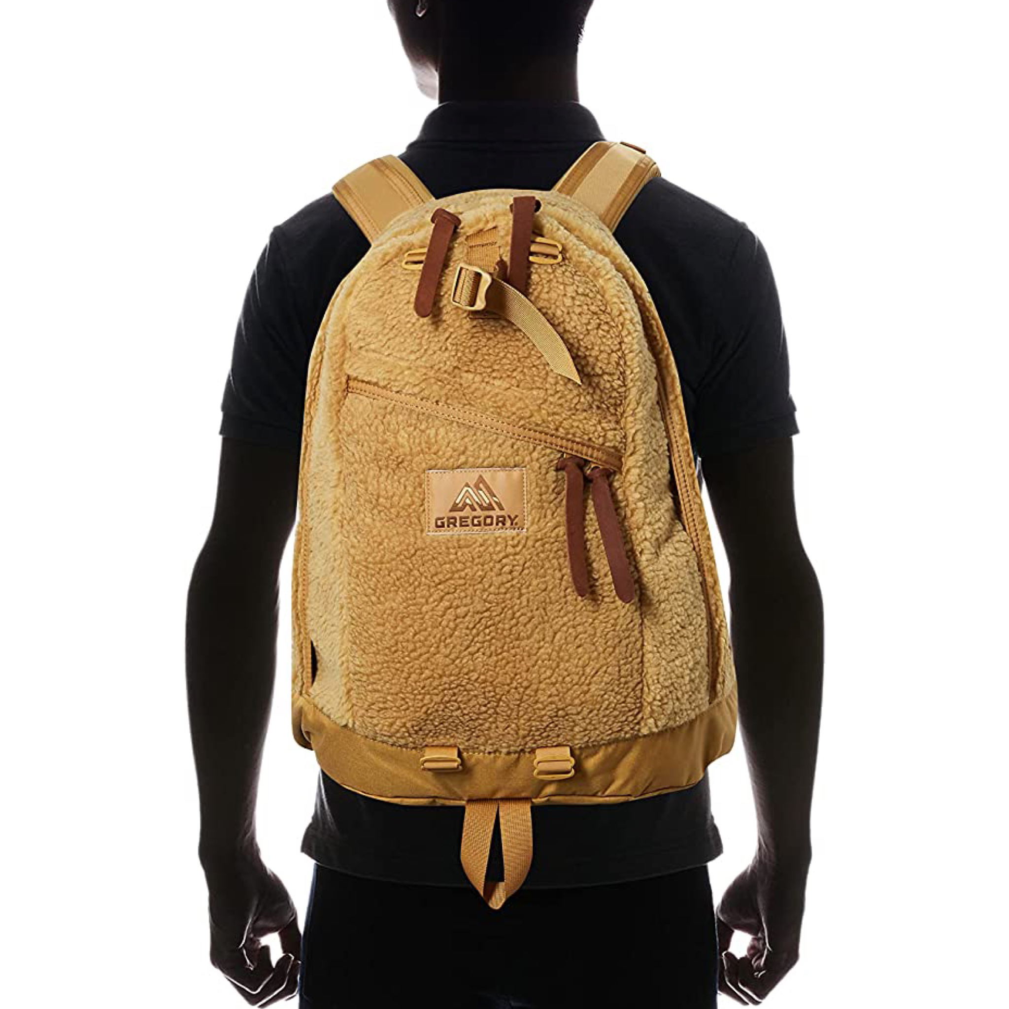 ?2021 新色】26L Gregory DAY PACK 棕色毛毛背囊/ 書包メェブラウン 
