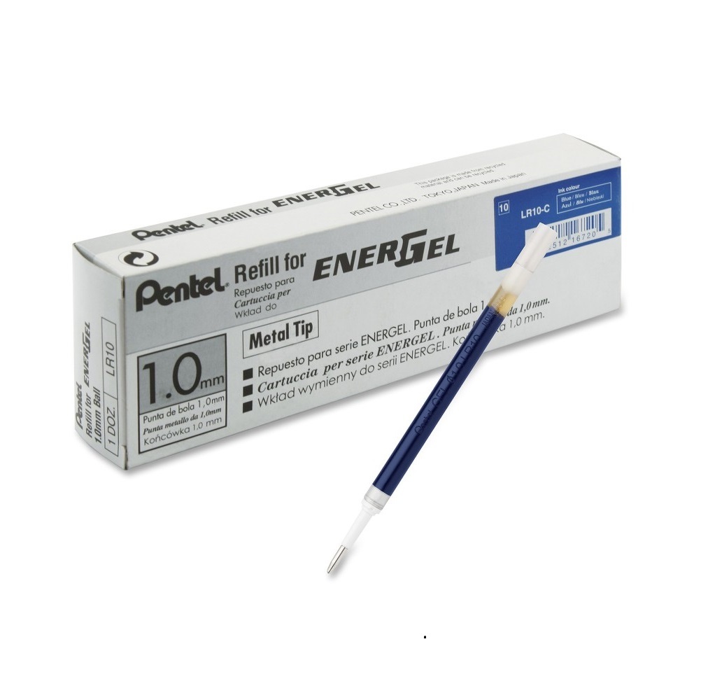 Pentel LR10 啫喱筆芯 Energel 替芯 1.0mm