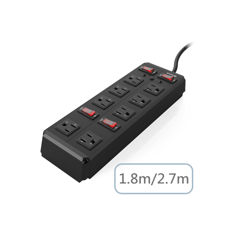 DAH38-Series 工業級鋁合金四開八座電源延長線