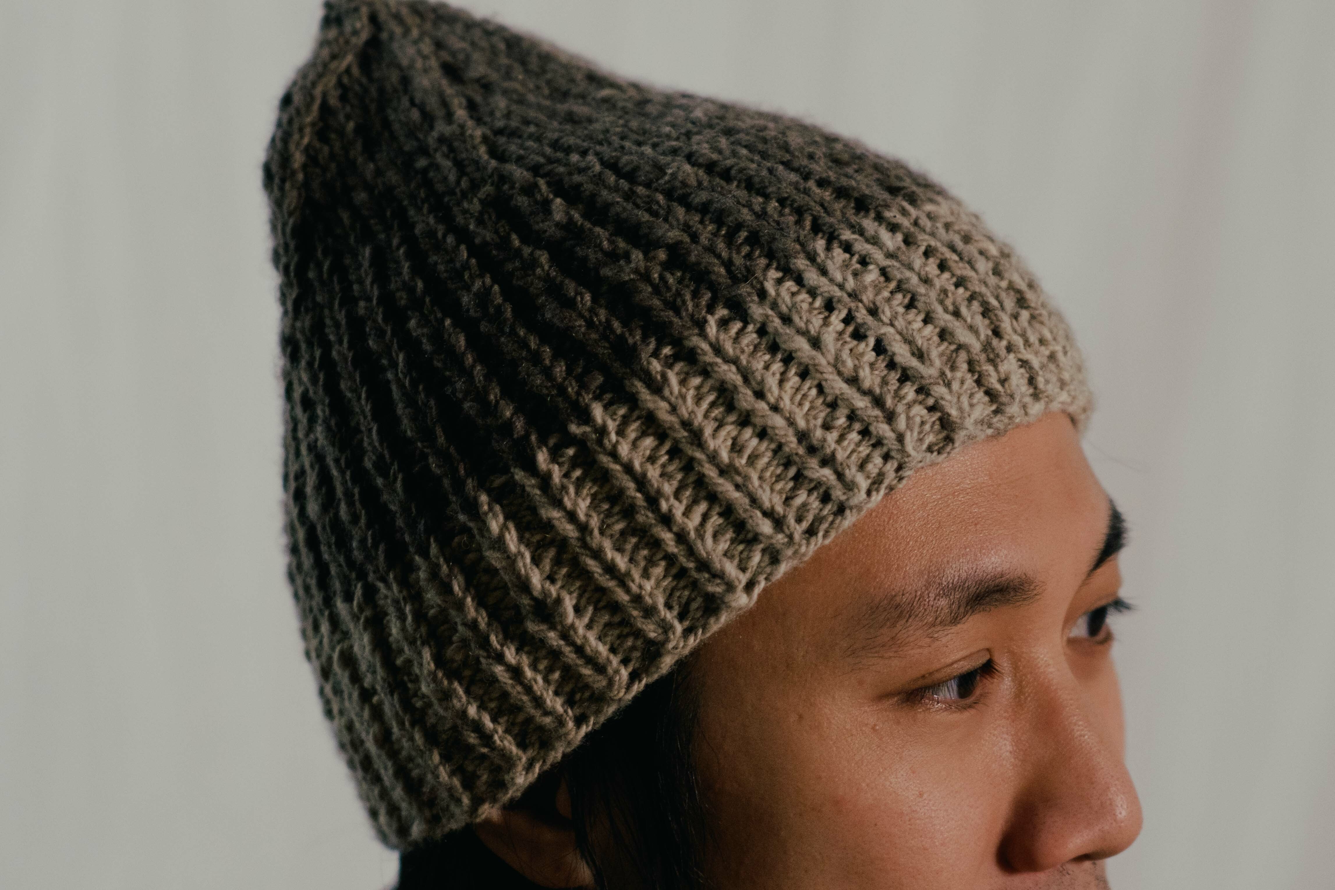 手捻犛牛絨栗子帽｜淺栗｜中國藏區