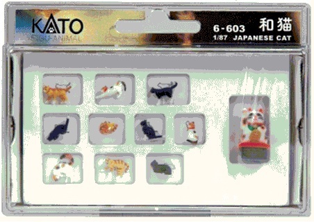 Kato 6-603 HO規 和貓