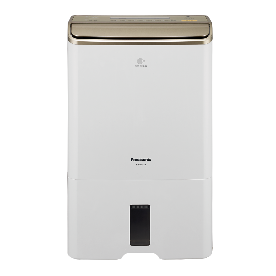 樂聲 Panasonic  F-YCM33H‧33公升/日‧智慧節能抗敏壓縮式抽濕機‧台灣製造‧香港行貨,原廠1年保養‧