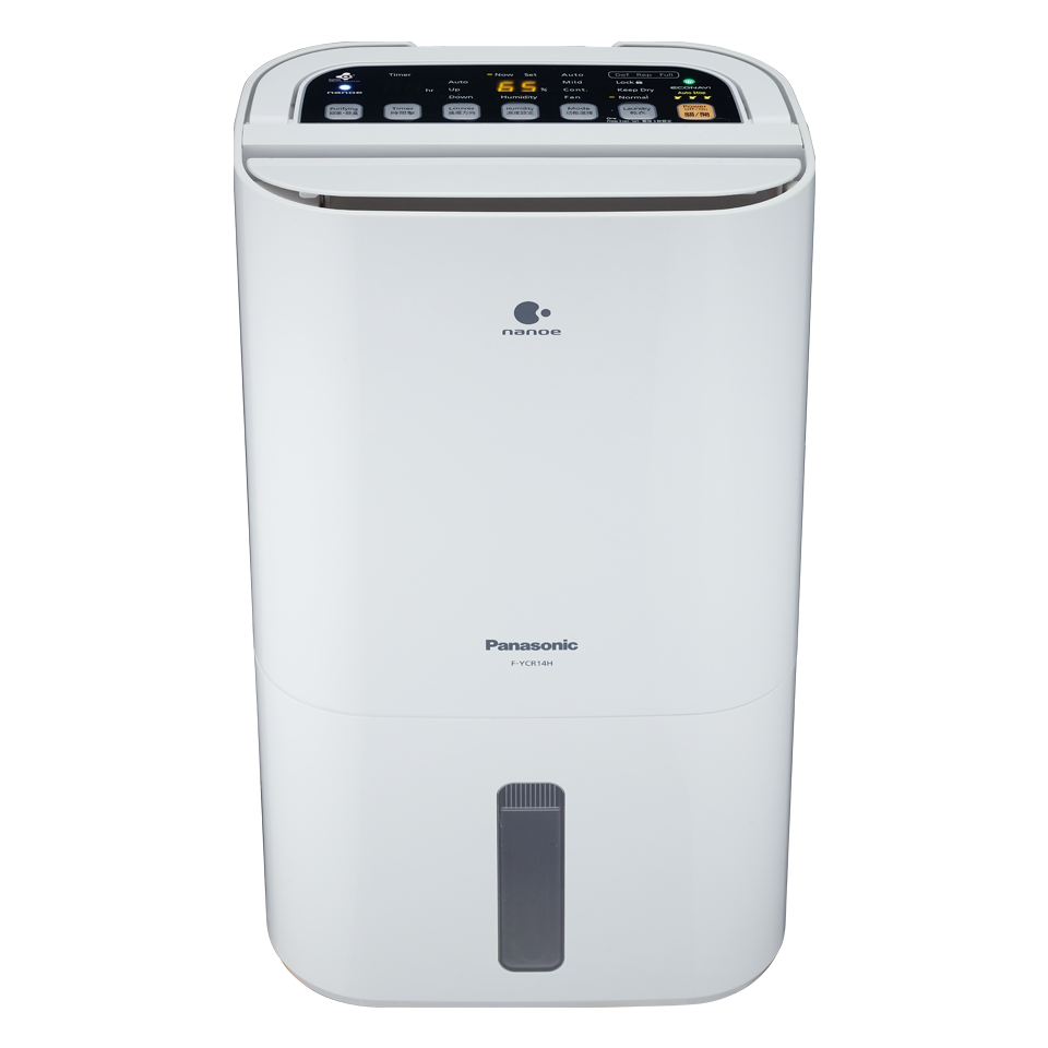樂聲 Panasonic  F-YCR14H‧14公升/日‧智慧節能抗敏‧壓縮式抽濕機‧台灣製造‧香港行貨,原廠1年保養‧