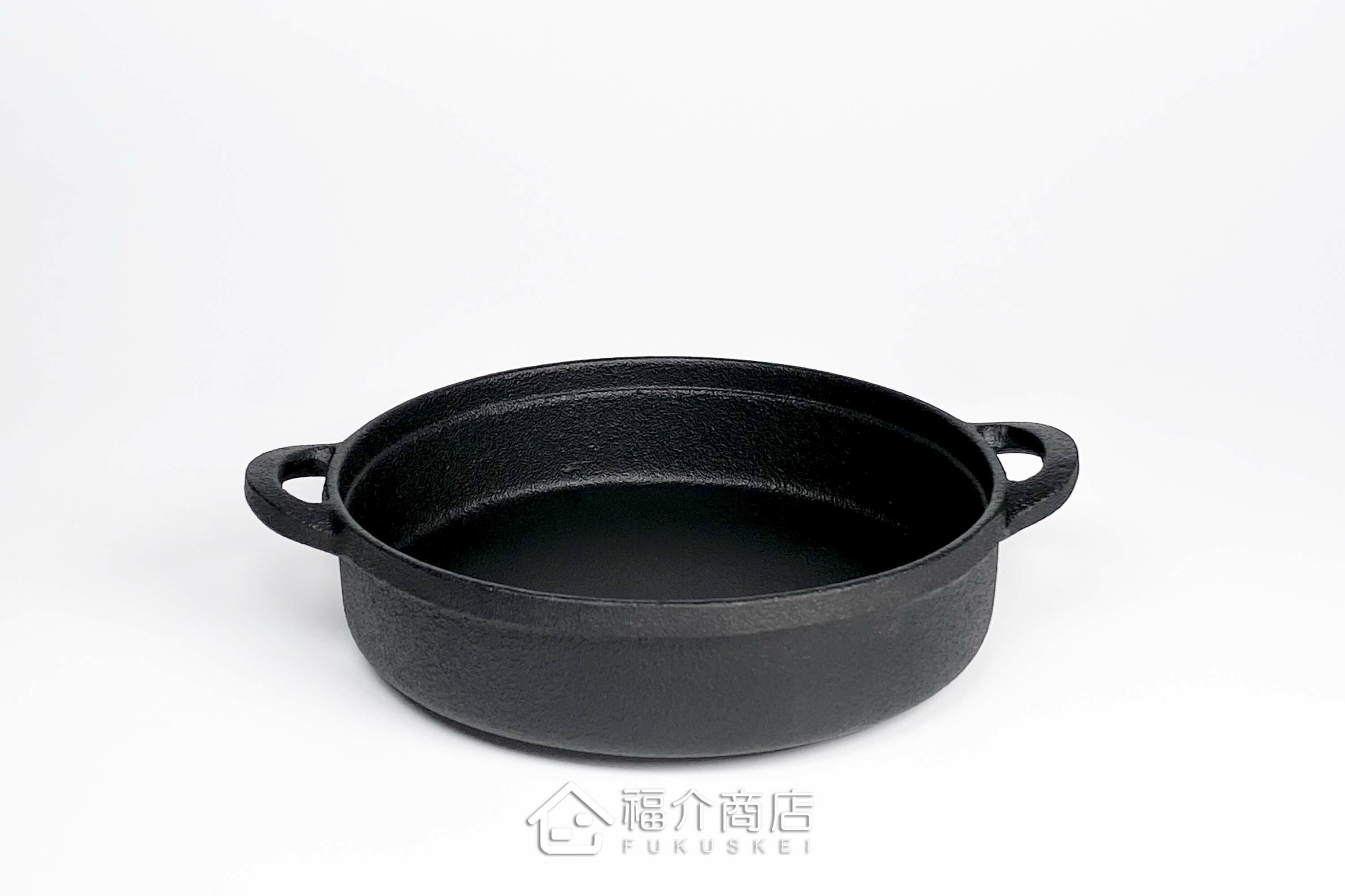黑色鑄鐵製的壽喜鍋