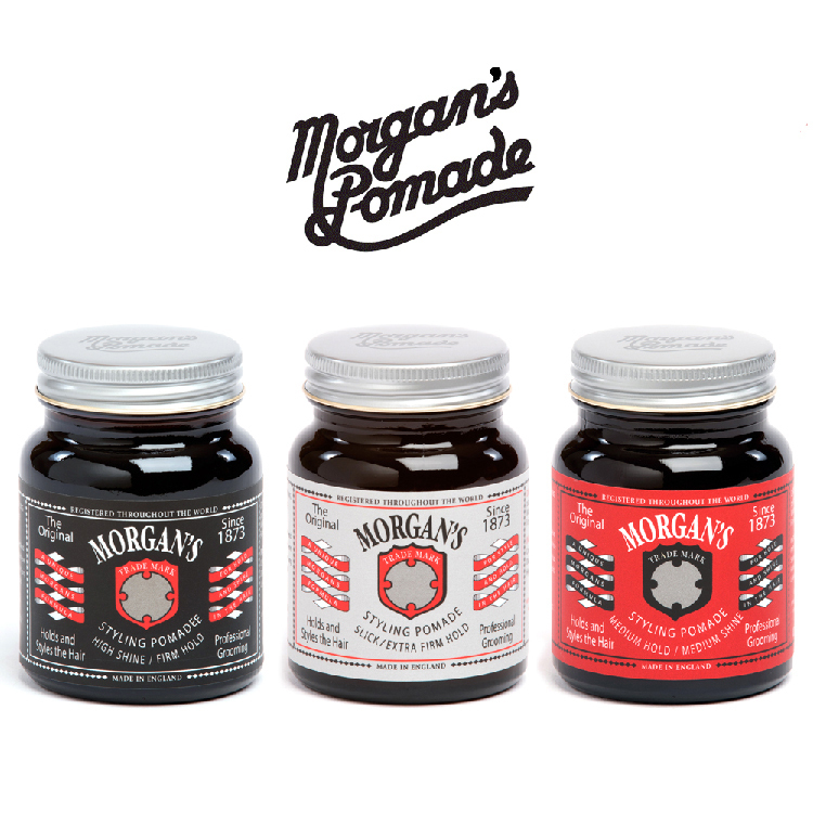 ★ 任2件 76折 ★ Morgan's - 超強力定型/ 強力定型 / 高重塑性 水洗式髮油