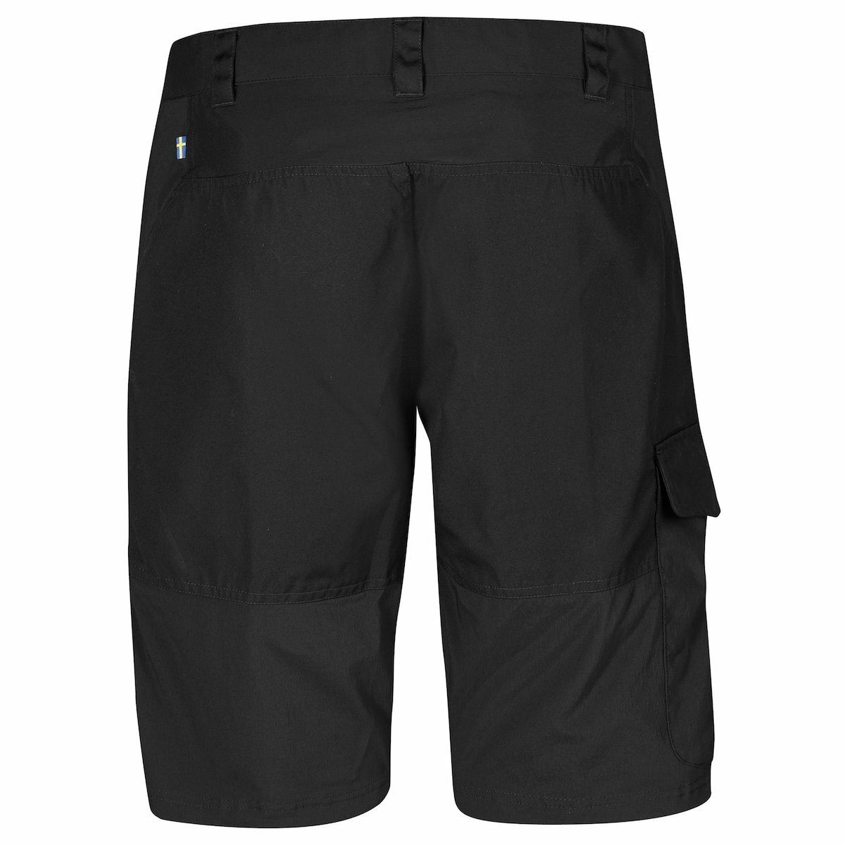 Fjallraven 瑞典北極狐 / 小狐狸 Abisko Shorts 彈性健行短褲 登山短褲 休閒工作褲 男 F82833-550 黑色 [HappyOutdoor]